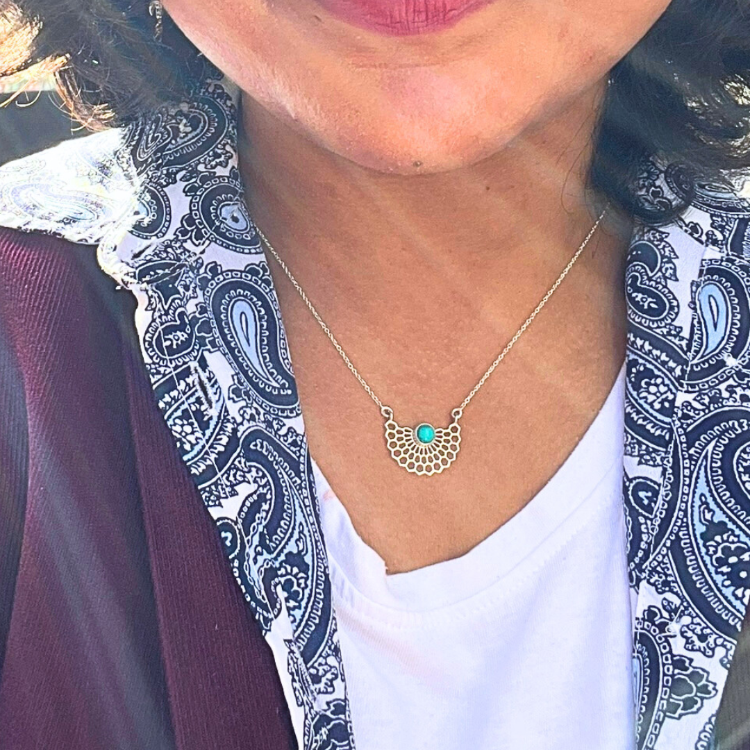 Marine Turquoise Necklace