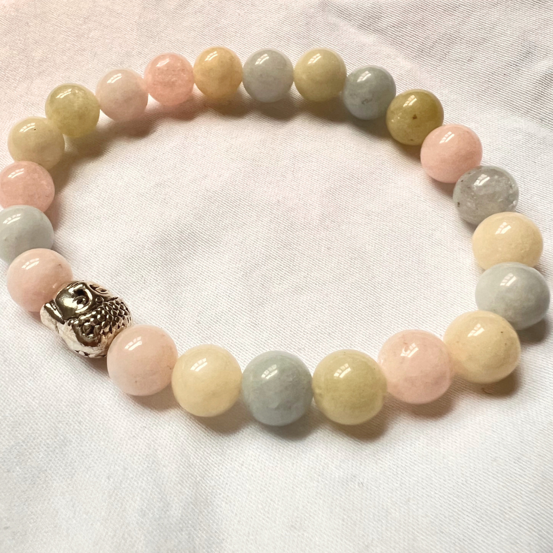 Rainbow Morganite Bracelet