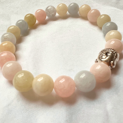 Rainbow Morganite Bracelet