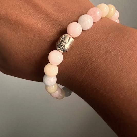 Rainbow Morganite Bracelet