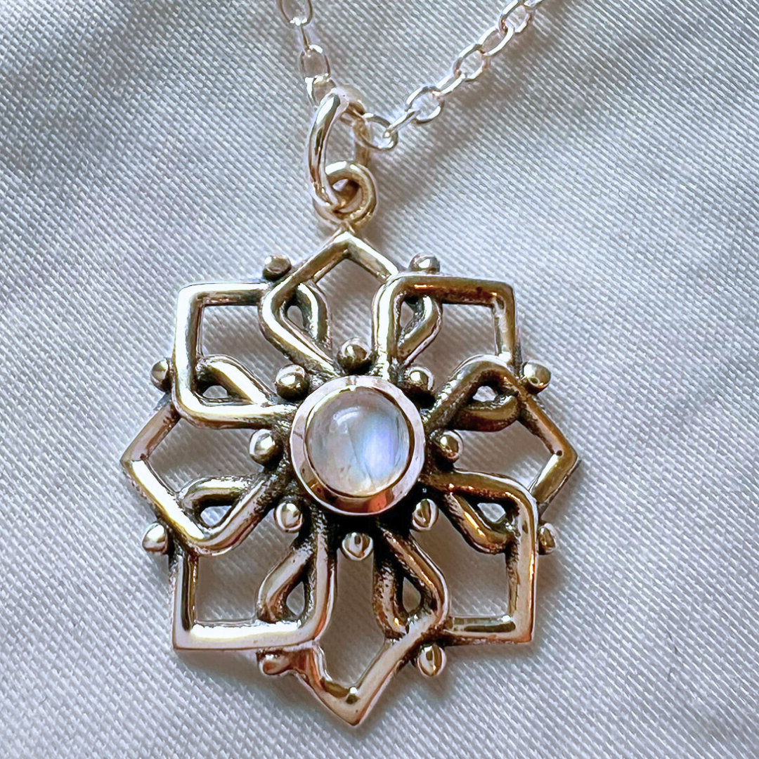 Divine Union Moonstone Necklace