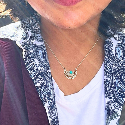 Marine Turquoise Necklace