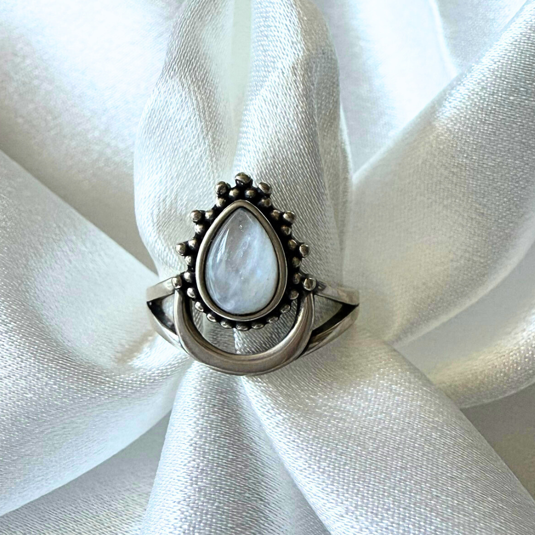 Crafty Moonstone Ring