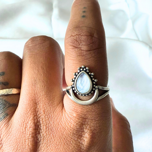 Crafty Moonstone Ring