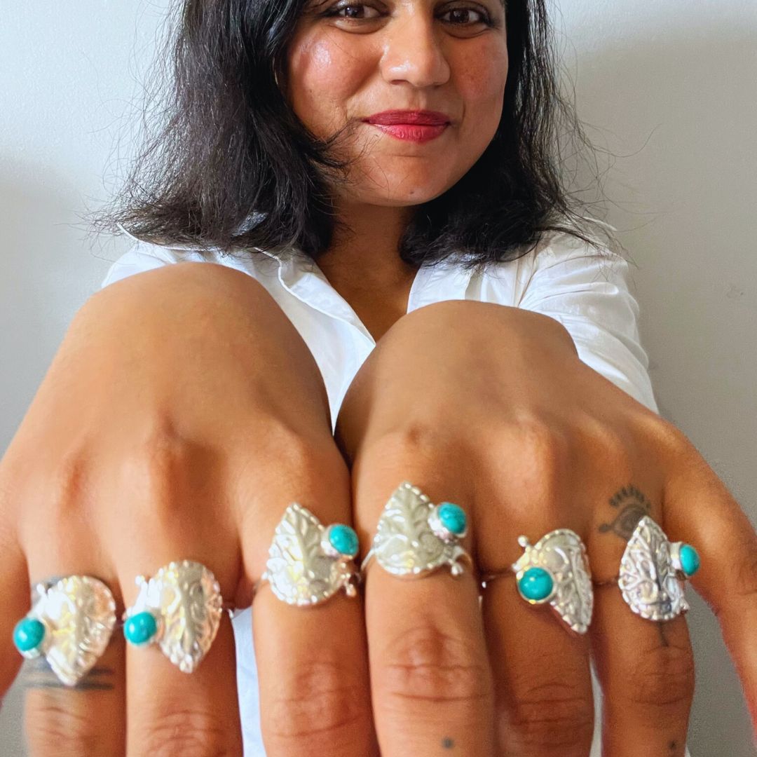 Autumn Turquoise Ring