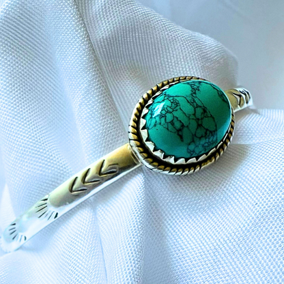 Nomadic Turquoise Cuff Bracelet