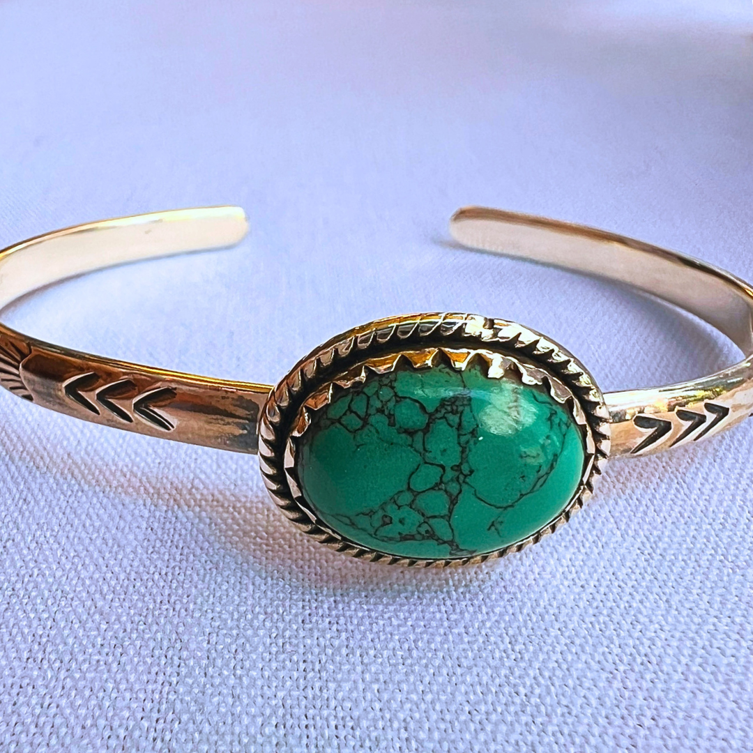 Nomadic Turquoise Cuff Bracelet