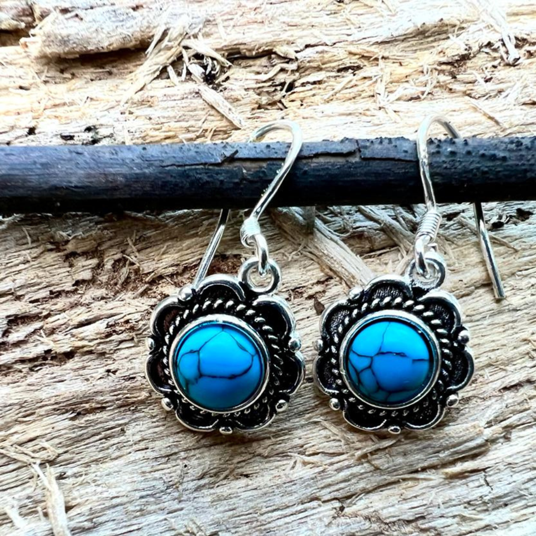 Euphoric Turquoise Earrings