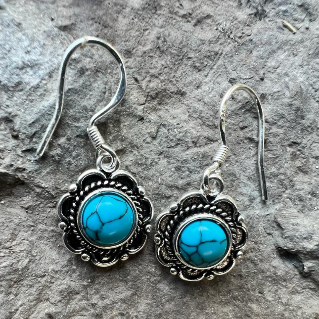 Euphoric Turquoise Earrings