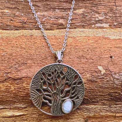 Grounding Moonstone Necklace